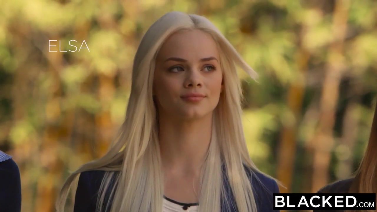 BLACKED Preppy Girl Threesome Get Three BBCs