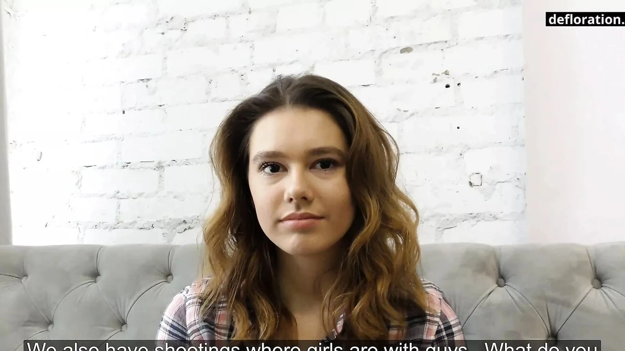 Hairy virgin teen Ofelya Rubens casting